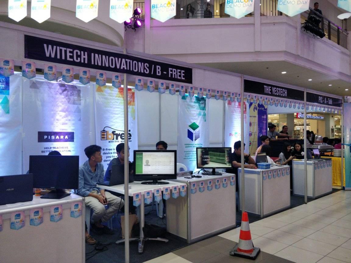 Witech Innovations, BFree Startups Kiosks Exhibit